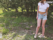 Rosie Skye - Sexy Ukrainian Girl Sucks in the Nature