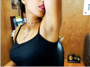 ♡ Indian Girl Loves Licking & Sniffing Her Armpits ♡
