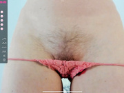 Sexytemptation6969 lingering hairy meaty pussy panties