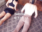 KittyLixo & Elle Lee Lesbian Yoga