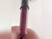 Frances Bentley horse dildo and squirt
