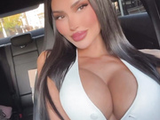 Annelese Milton Huge Tits in Car Compilation