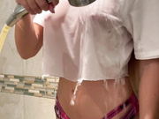 Angelina Dimova shower
