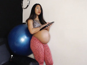 Nairobi_hills amazing sexy pregnant belly 10