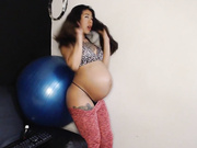 Nairobi_hills amazing sexy pregnant belly 10