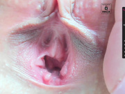 Teenage Open pussy closeup witch Part.1