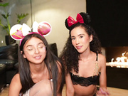 LunaSophia lesbian with amnie art 1