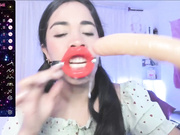 KAROLIVONNE Lips Mouth GAG Deepthroat