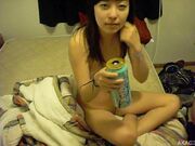 asian girl again with roommate