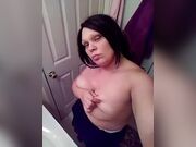 big titty bitch showing me her tits on glide