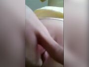 tiny asian films herself for her BF.