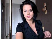 Vica perfect french ,lingerie squirt open dildo part.2