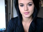 Vica perfect french ,lingerie squirt open dildo part.1
