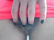 hairy forest  sweet CS fingers pussy part.2