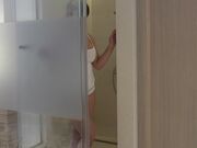 HannahBrooks Wet T Shirt Dildo Shower Fuck And Ride X in private premium video