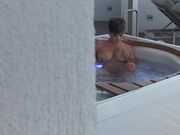 HannahBrooks Perv Caught Spying On Me In Jacuzzi  in private premium video