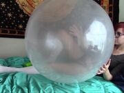 Vera Price 35 Inch Crystal Balloon Blow To Pop in private premium video