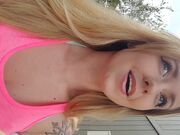 Shesleah Peeing In A Public Pool in private premium video