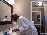 JessRyan Moms Morning Ritual Brush Floss Gargle in private premium video