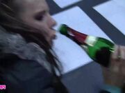 Aische Pervers Betrunkene Silvesterschlampe Gefickt in private premium video
