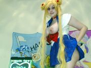 BabyZelda Sailormoon 2 CUMS 2 HOURS Creamy Cosplay in private premium video