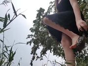 Andreza - Sweet Teen Masturbation On The River in private premium video