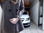 Andreza - Sweet Teen Cum In The Garage in private premium video