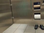 Candiecane Candiecane Public Rest Stop Bathroom Stall Pee in private premium video