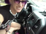 Badlittlegrrl Parking Lot Pussy Play Sneaky Slut 4 in private premium video