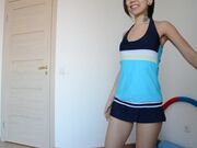 AsianDreamX Pee Desperation MEASURING CUP Swimsuit in private premium video