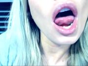 Kerri King Lip  Tongue Fetish in private premium video