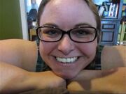 Samanthasays Bg Facial On Glasses in private premium video