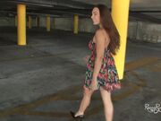 Rennaryann Parking Garage Pussy Play in private premium video