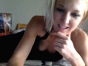 gorgeous blond babe anal play