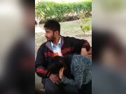 desi lovers romantic sex and blowjob in park