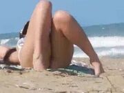 Emanuelly Raquel masturbation on the beach