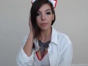 Stella Von Sabage - Hot tatted nurse takes cum sample