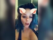 Cortana Blue Sex Tape Snapchat! 2