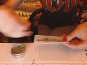 immynaynay rolls a joint and sucks cock