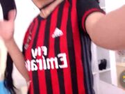 AmelieDash AC Milan supporter