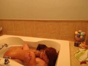 Brielle & IvyGrace Bath Time