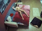 Horny Teen Girl Masturbating With Toy (Hidden Cam)