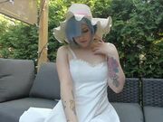 [Manyvids] EllieMarie - Rem Outdoor Glass Toy Fuck