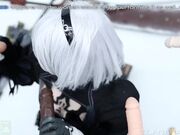 [ManyVids] LanaRain - 2B Uses her Body To Rescue