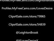 LeightonBrooke LoveDesire Premium Double Dildo