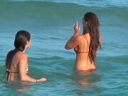 GinnyPotter and NikiSkyler at the beach in private premium video