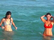 GinnyPotter and NikiSkyler at the beach in private premium video