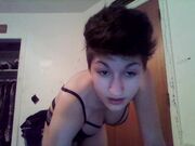 Thefrenchmaid pink dildo blowjob in webcam show 2016 July 09 090555