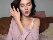 yourshybaby 1 sensual lady puts clothes off