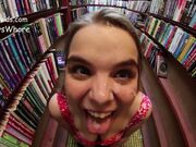 PavlovsWhore - HDPOV A risky facial in the bookstore in private premium video